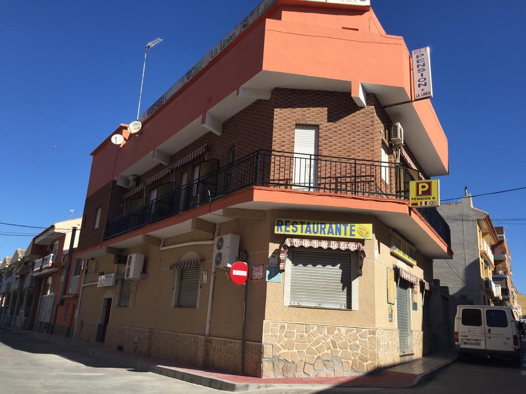 Pension La Linea El Puerto de Mazarrón Exteriör bild