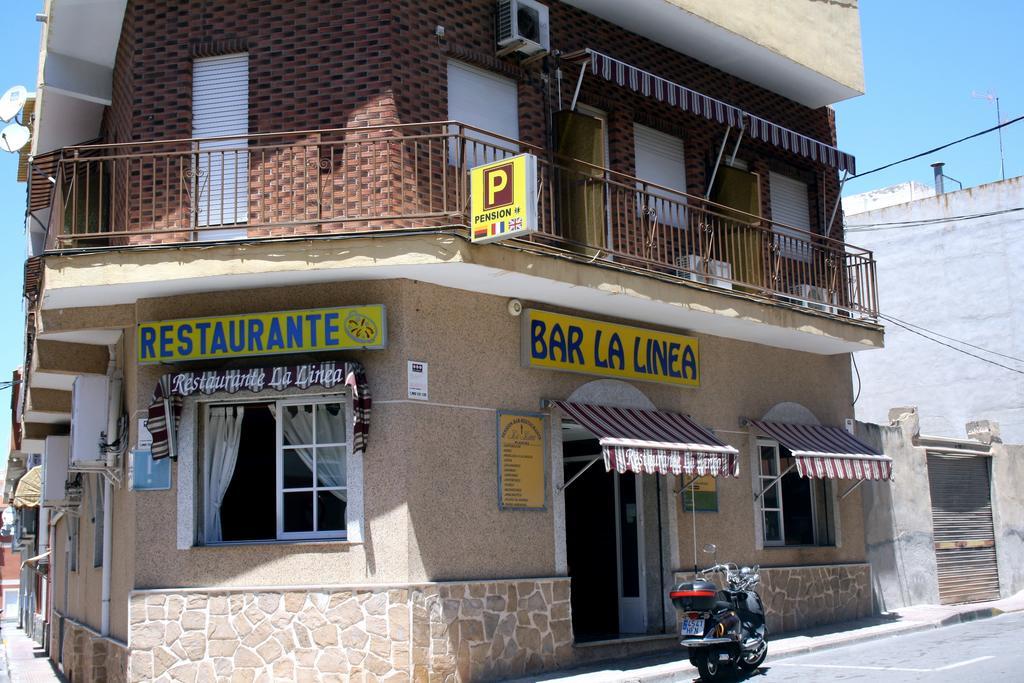 Pension La Linea El Puerto de Mazarrón Exteriör bild